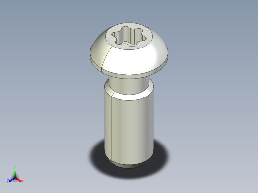 型材-BR M12 CORE SCREW KJN530235正等轴测缩略图