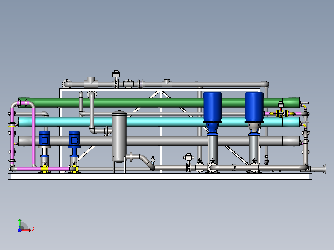 反渗透系统sw16前视图