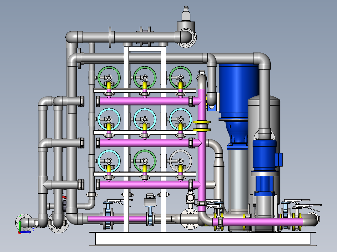 反渗透系统sw16左视图