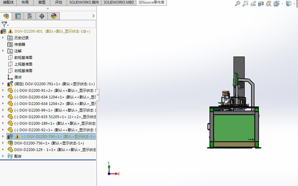 卫生纸卷纸自动切纸机SW17(含bom)