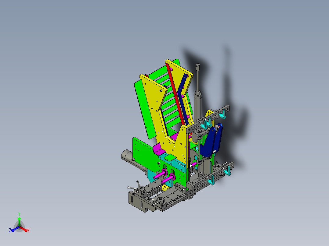 转子全自动滴漆机creo4.0.zip
