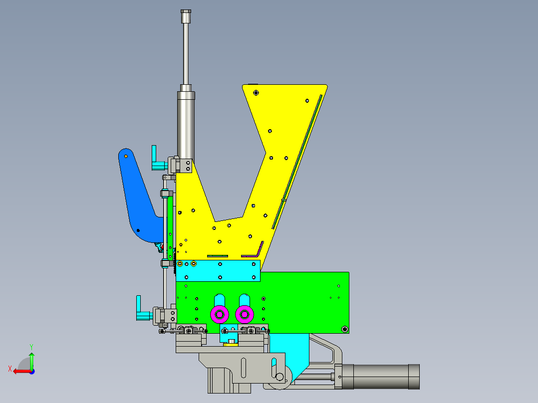 转子全自动滴漆机creo4.0.zip后视图