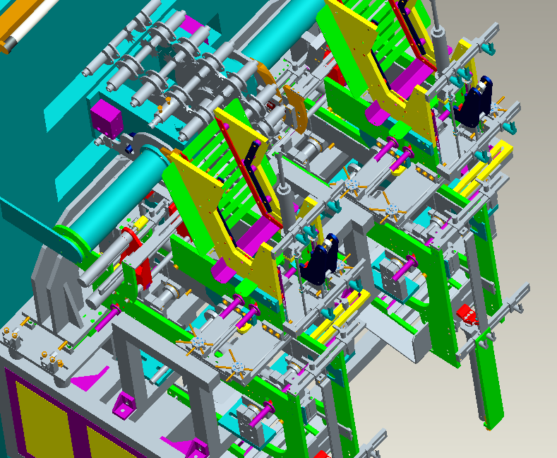 转子全自动滴漆机creo4.0.zip