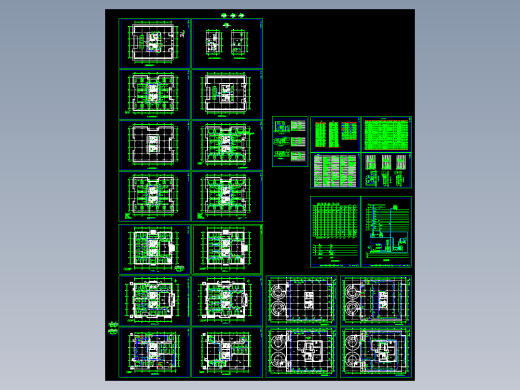 北京某大厦空调采暖图