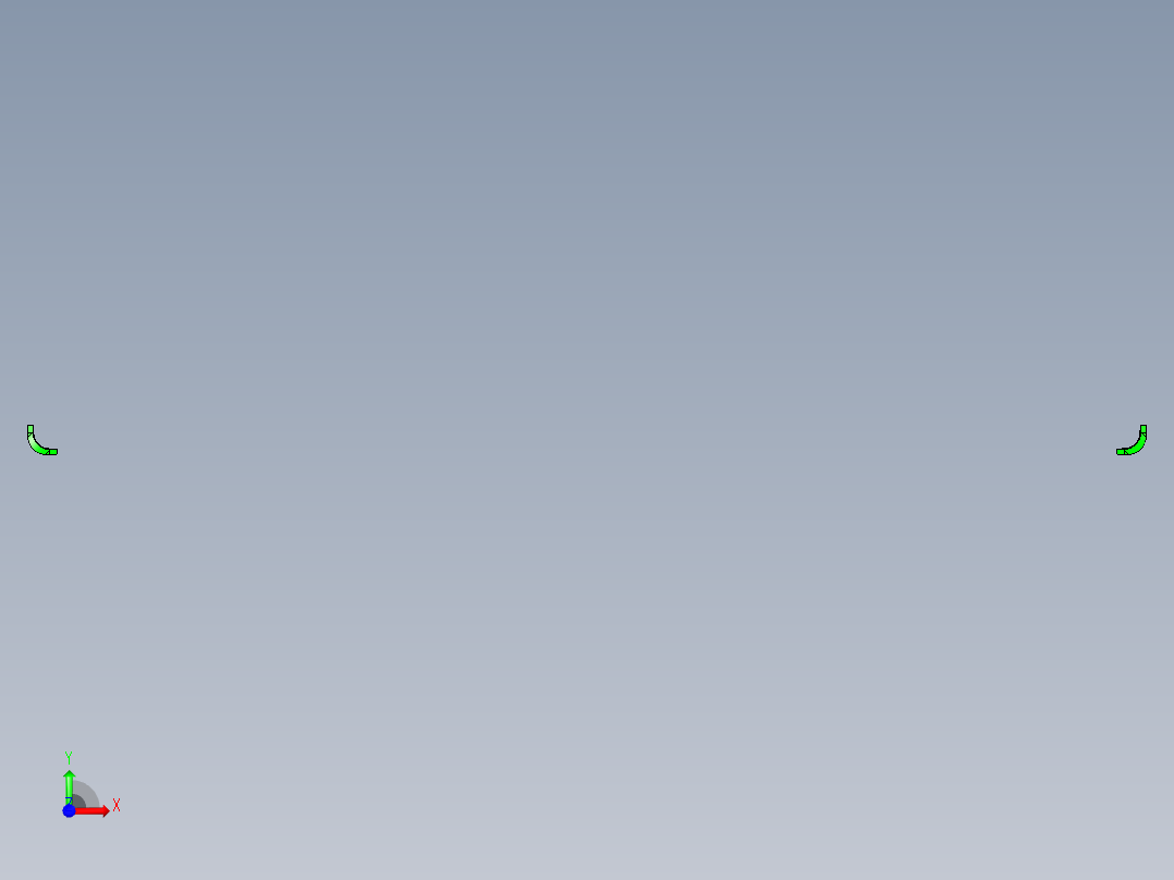 包胶金属电脑外壳铣内腔程序模型前视图