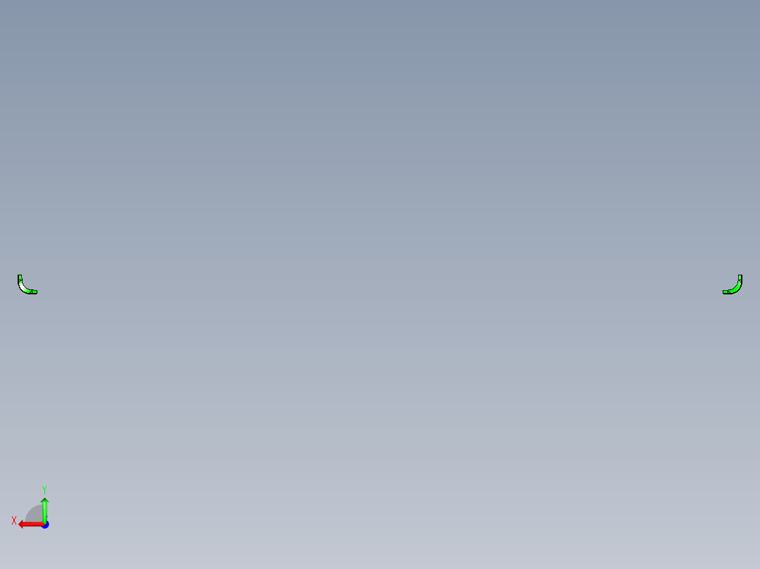 包胶金属电脑外壳铣内腔程序模型后视图