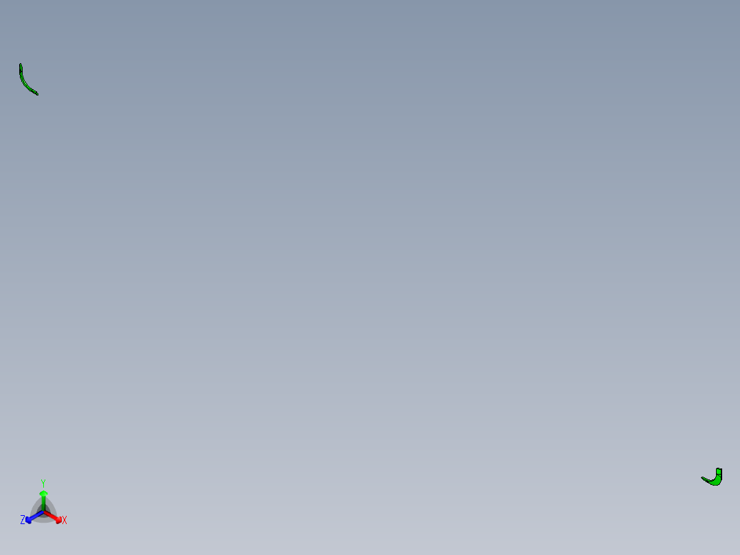 包胶金属电脑外壳铣内腔程序模型正等轴测图