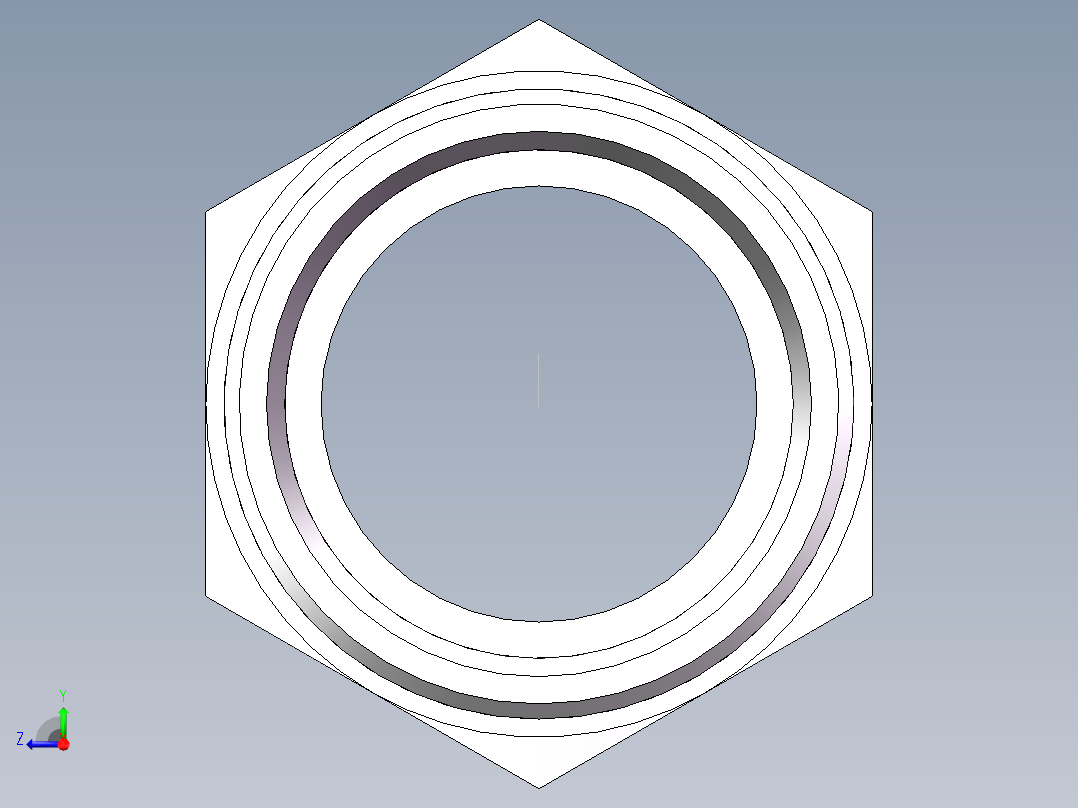 直通接头-G、1C-52右视图