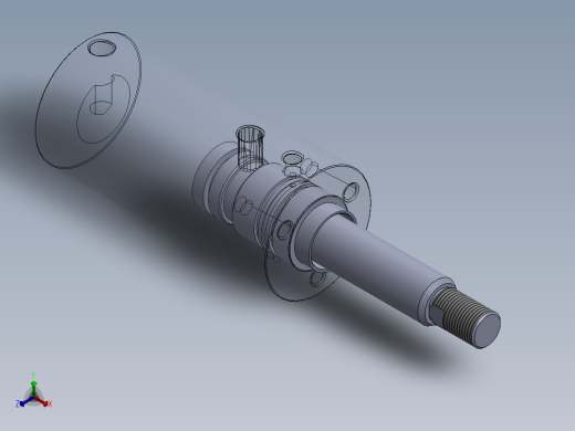 螺纹型液压缸 35x25x75.5 mm .snapshot.1