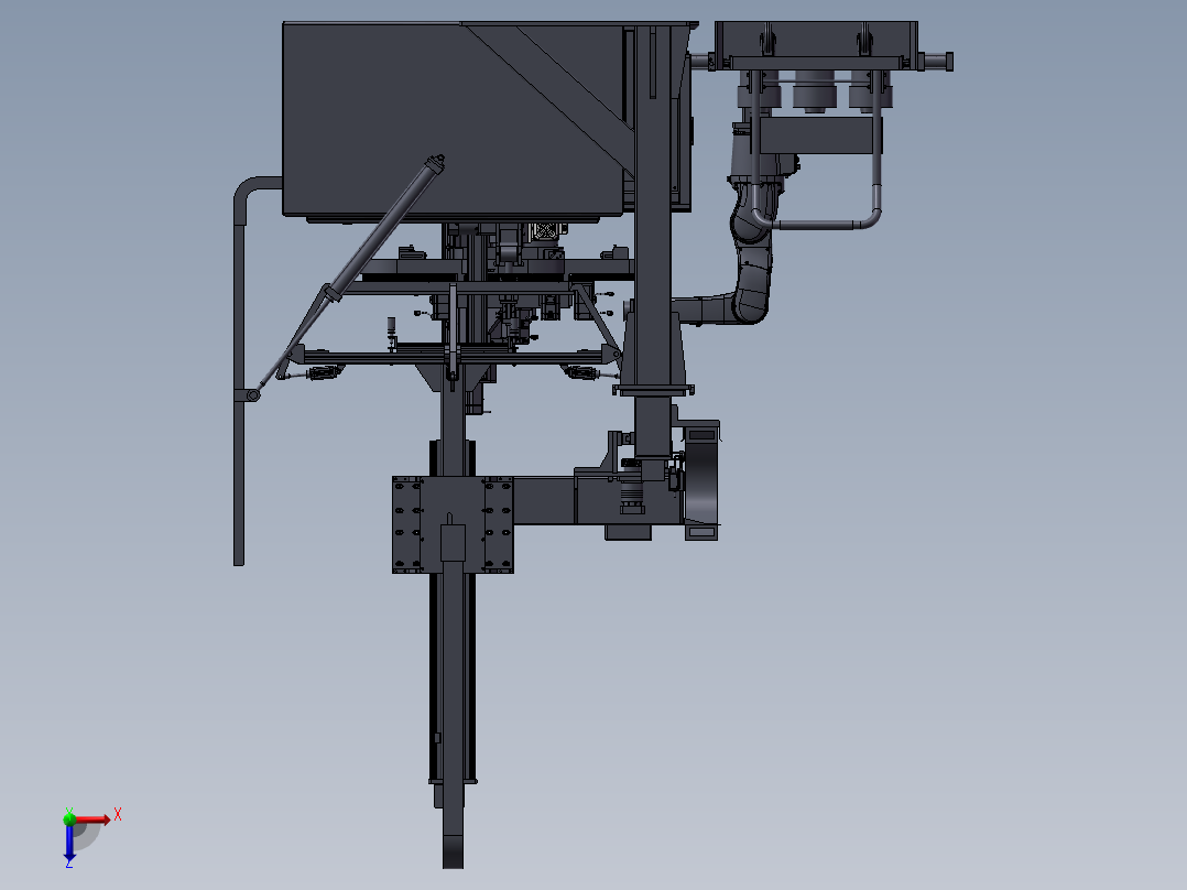 泵内铜套智能装配装备俯视图