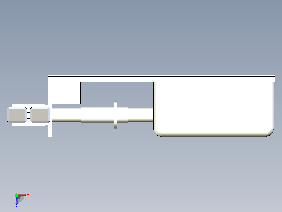 升降照明灯俯视图