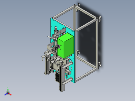 剥线压端子设备3D模型