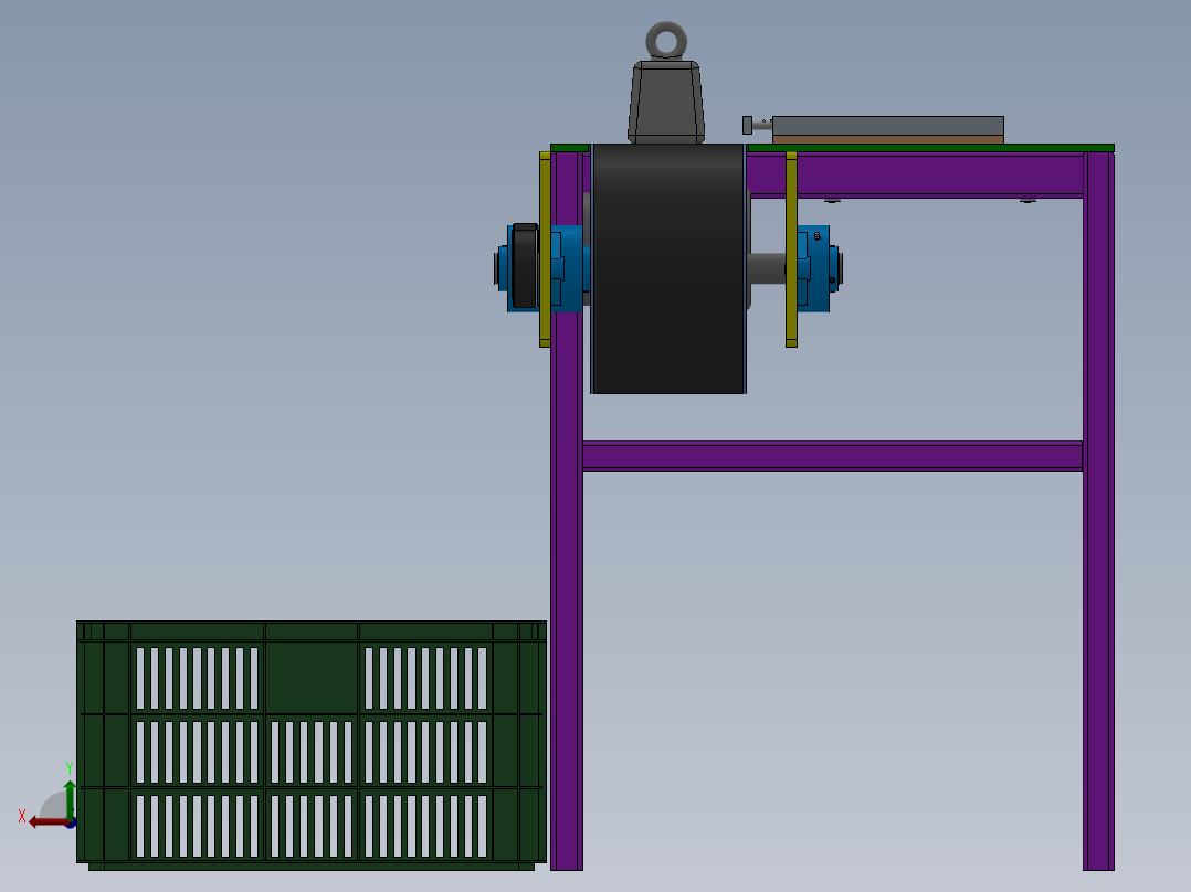 工作台basket-test-machine-v2-1.snapshot.6--sw后视图