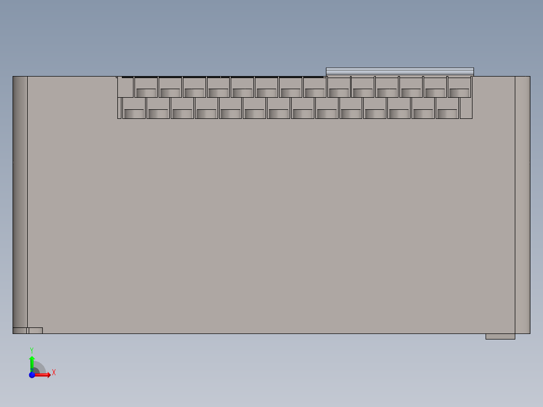 PLC WECON-LX3VM-1616前视图