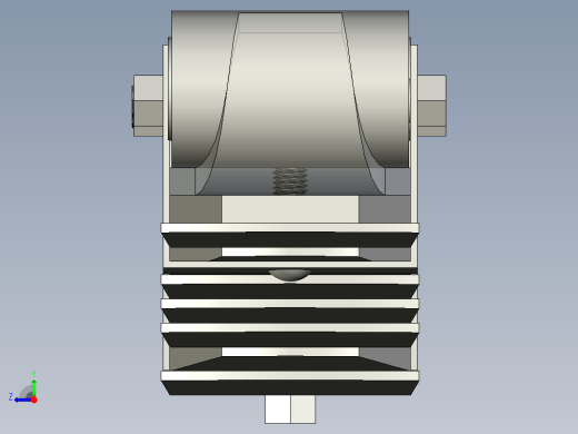 钢板弹簧装配右视缩略图