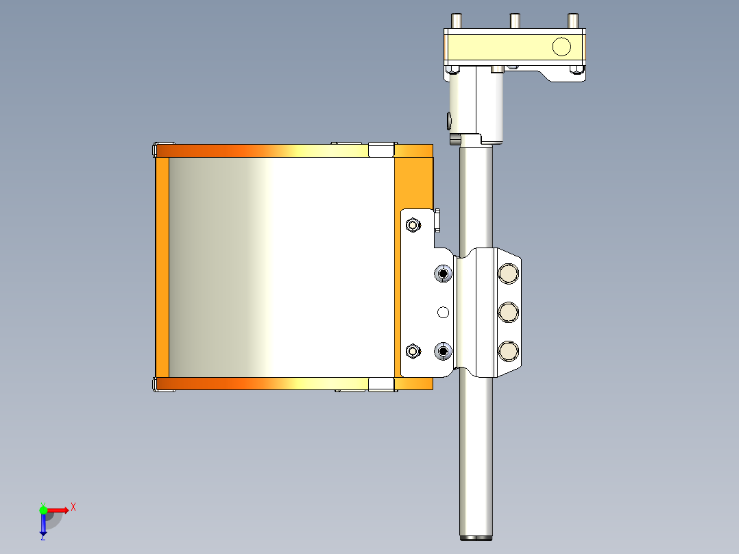 A0003839-钻孔防护罩用于钻头的护板俯视图