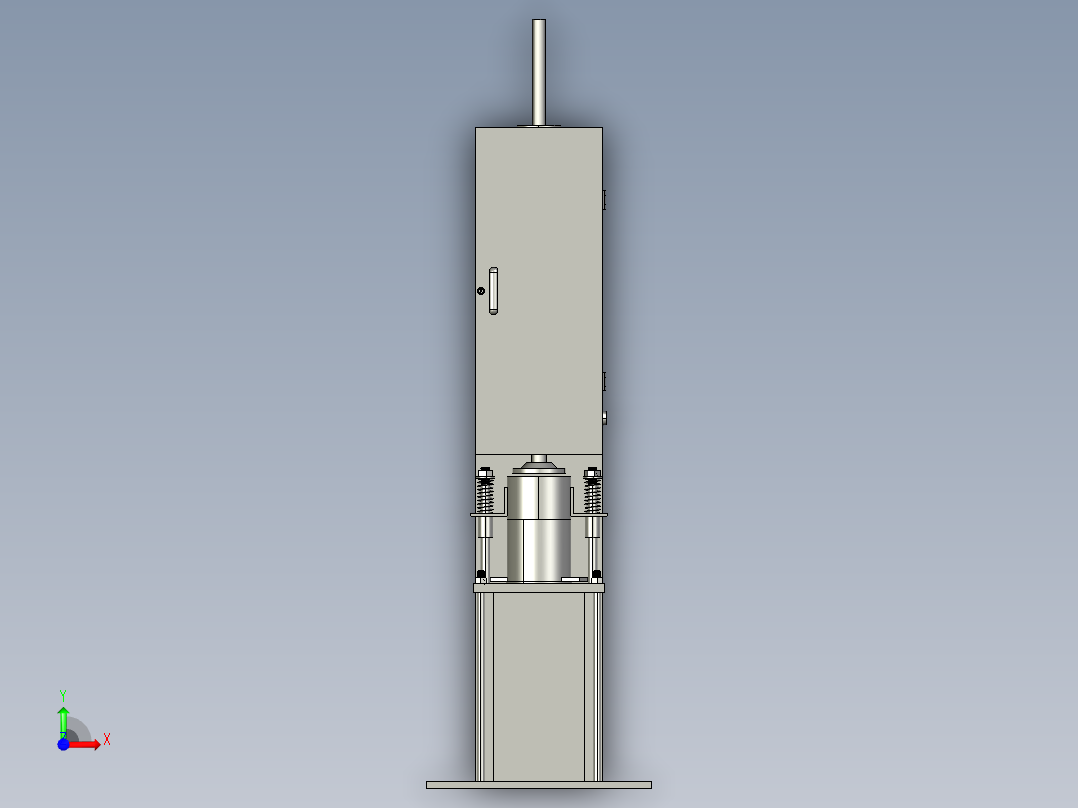 工程土工击实试验前视图