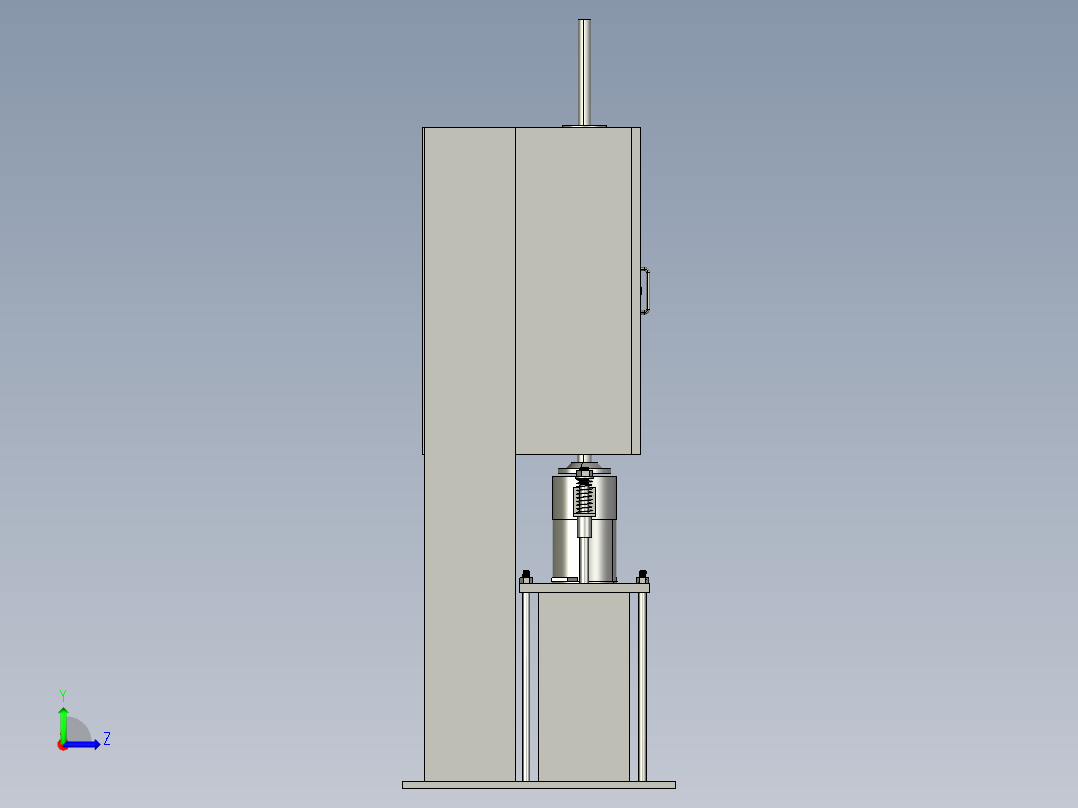 工程土工击实试验左视图