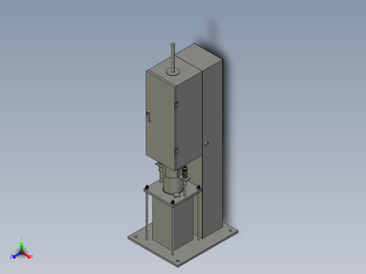 工程土工击实试验正等轴测缩略图