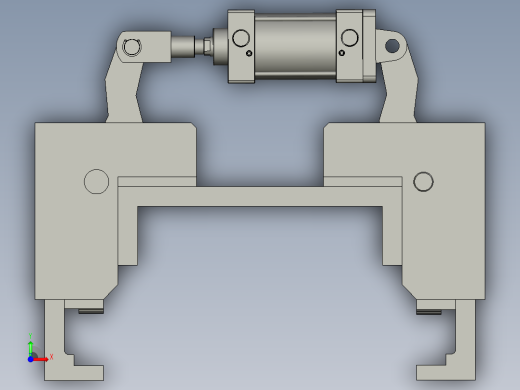 AF机械锁A组合前视缩略图