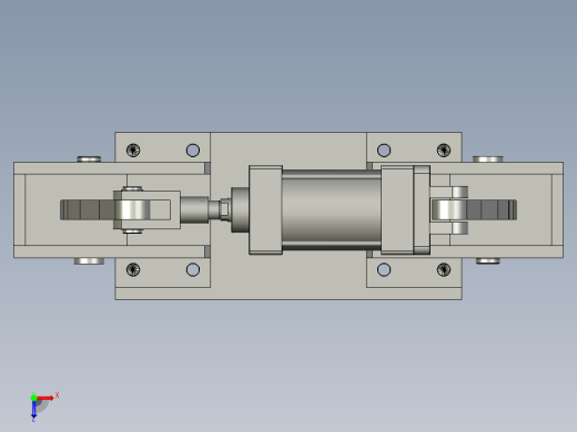 AF机械锁A组合俯视缩略图
