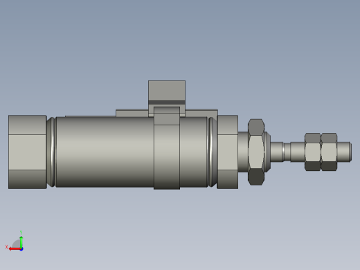 PSB16x10SR(0)+(DMSG-N-1)笔形气缸后视缩略图