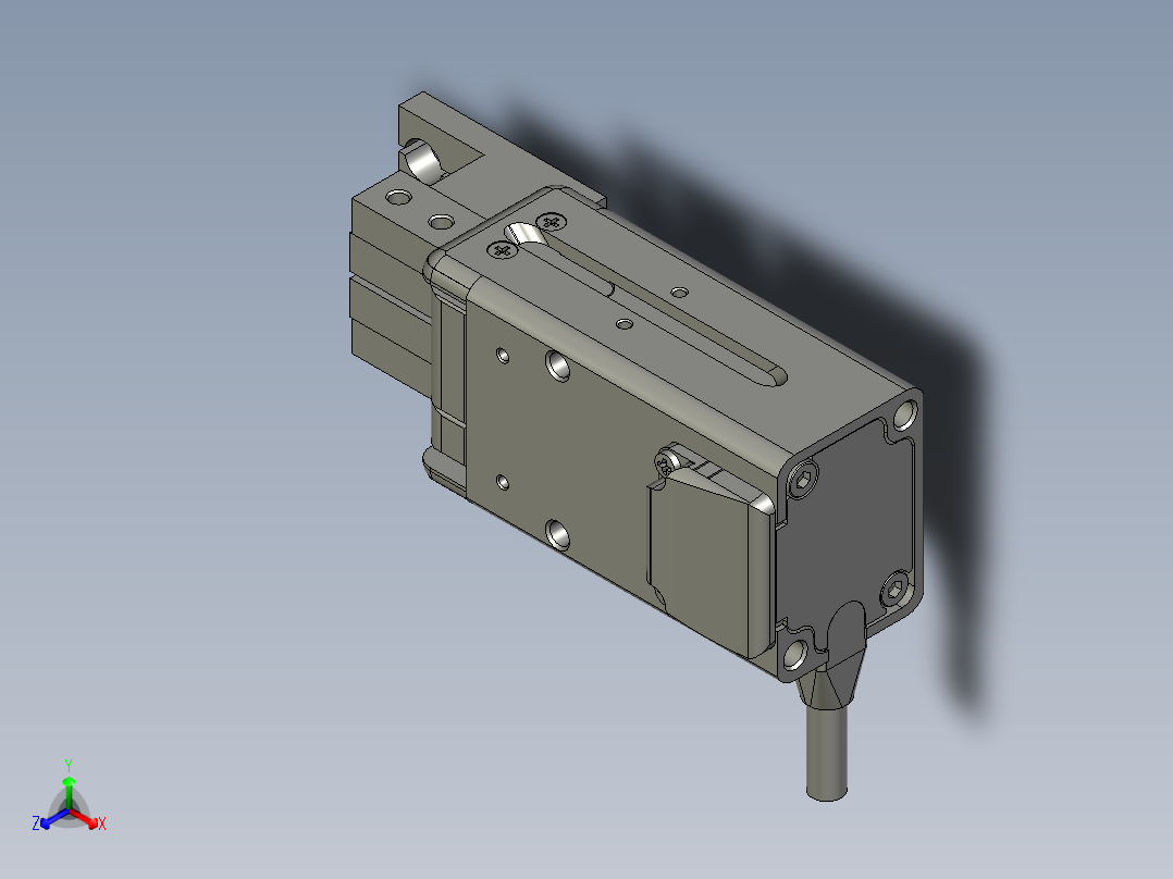 电动卡爪GRS-MEG-4-N-P(12)主视图