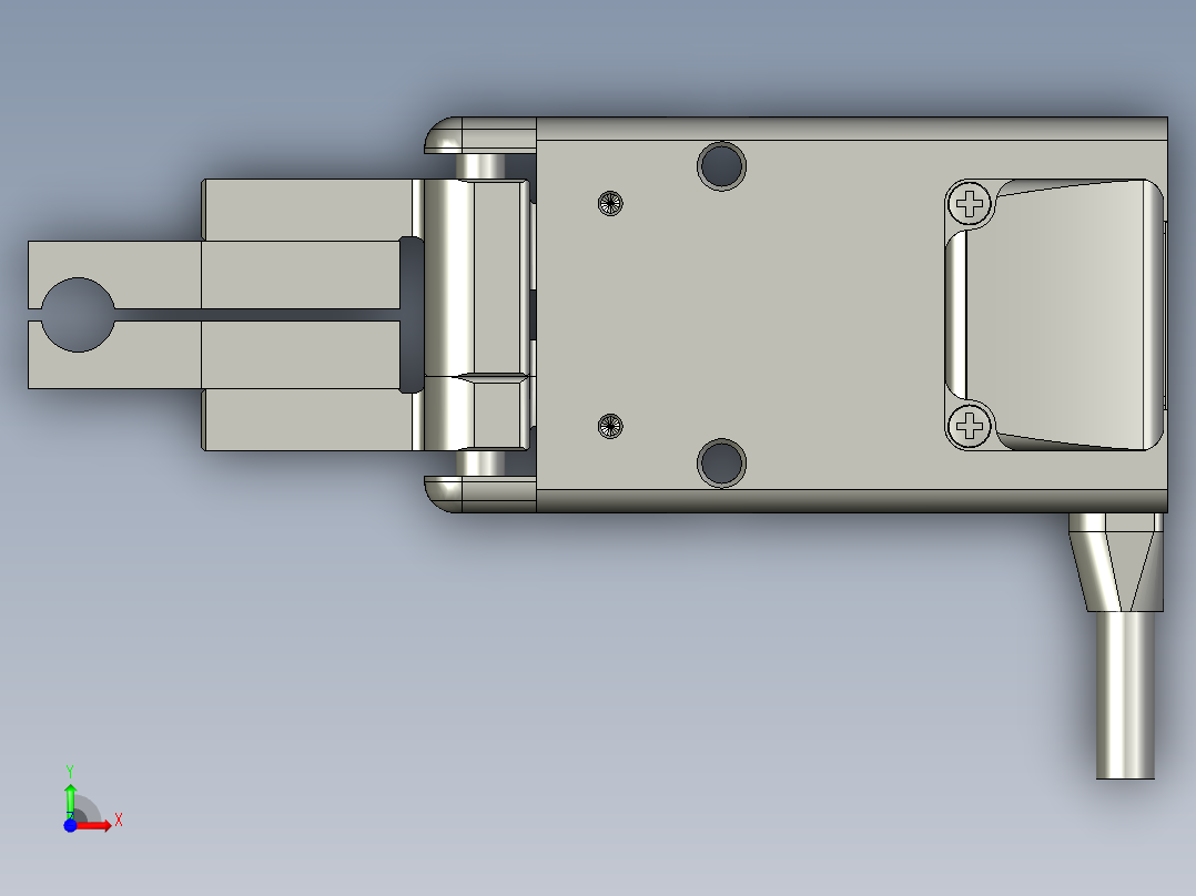 电动卡爪GRS-MEG-4-N-P(12)前视图