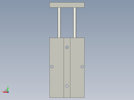 双轴气缸(TN16X40)后视缩略图