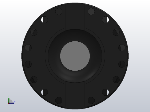SWC型--中型十字轴式万向联轴器SWC490-E-2050左视缩略图