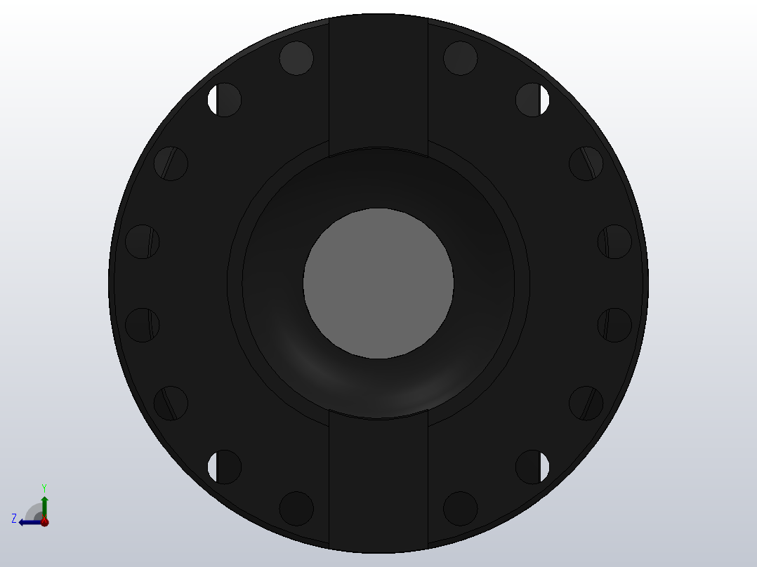 SWC型--中型十字轴式万向联轴器SWC490-E-2050右视图
