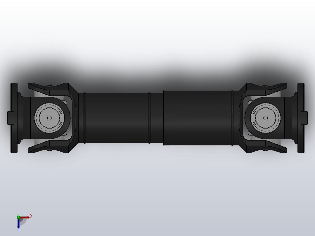 SWC型--中型十字轴式万向联轴器SWC490-E-2050俯视图
