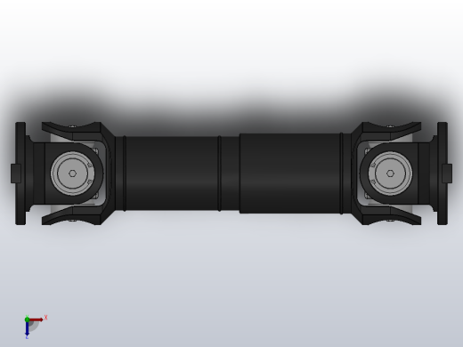 SWC型--中型十字轴式万向联轴器SWC490-E-2050俯视缩略图