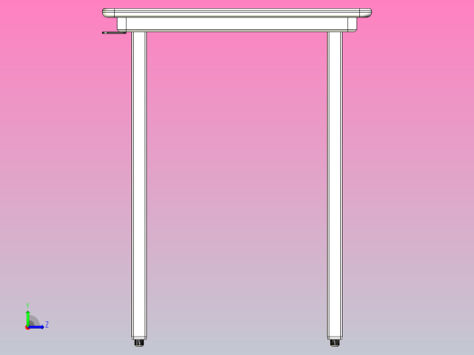 桌子左视缩略图