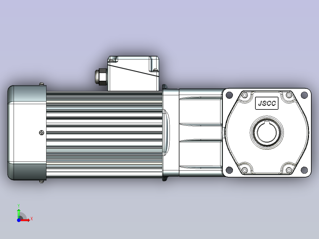 JSCC精研电机 s1500rc-L前视图