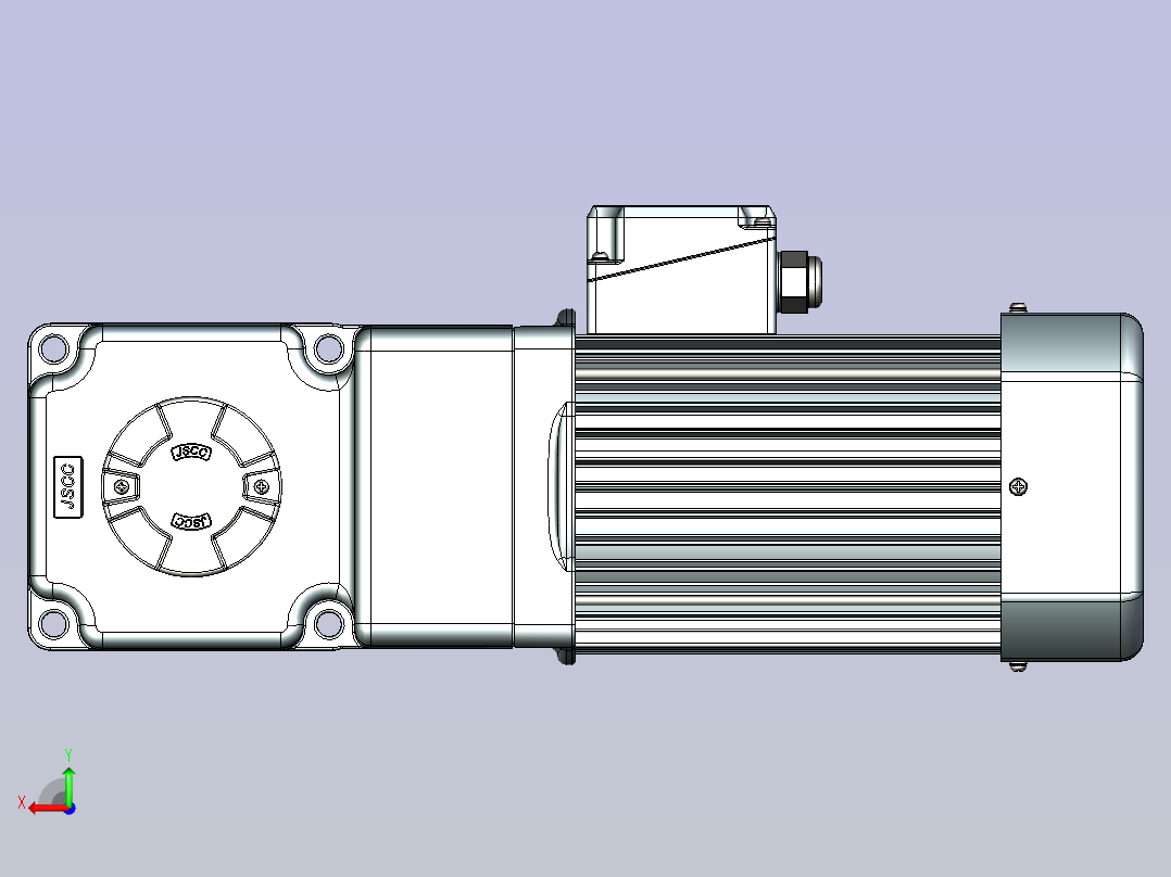 JSCC精研电机 s1500rc-L后视图