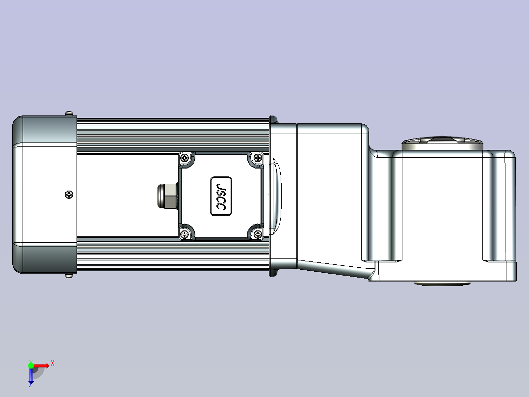 JSCC精研电机 s1500rc-L俯视图