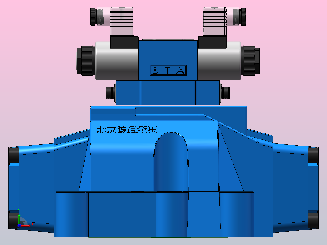 H-4WEH32-S 电液换向阀前视图