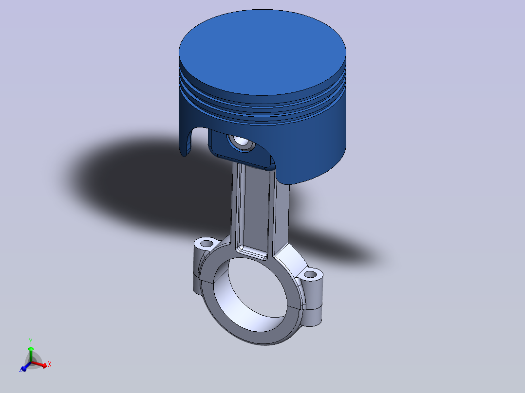 A0005179-V6发动机活塞总成主视图