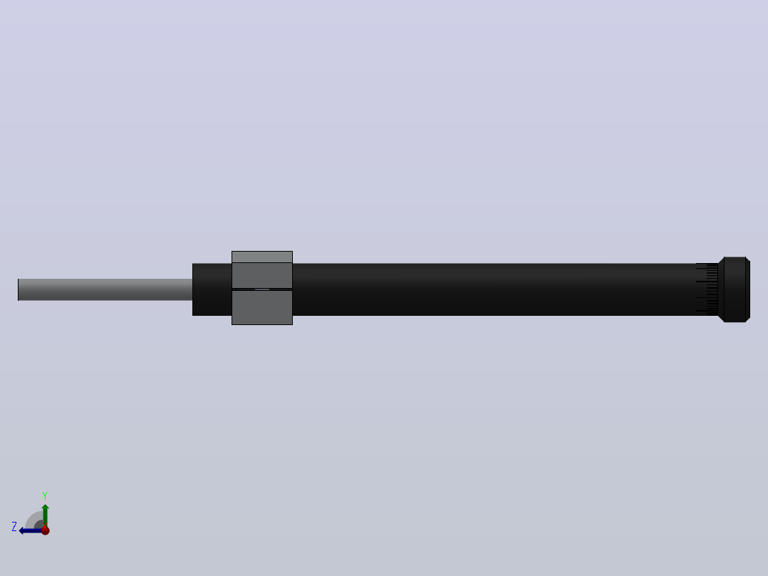 HSR（HHR）系列精密稳速器[HSR(HHR)80]右视图