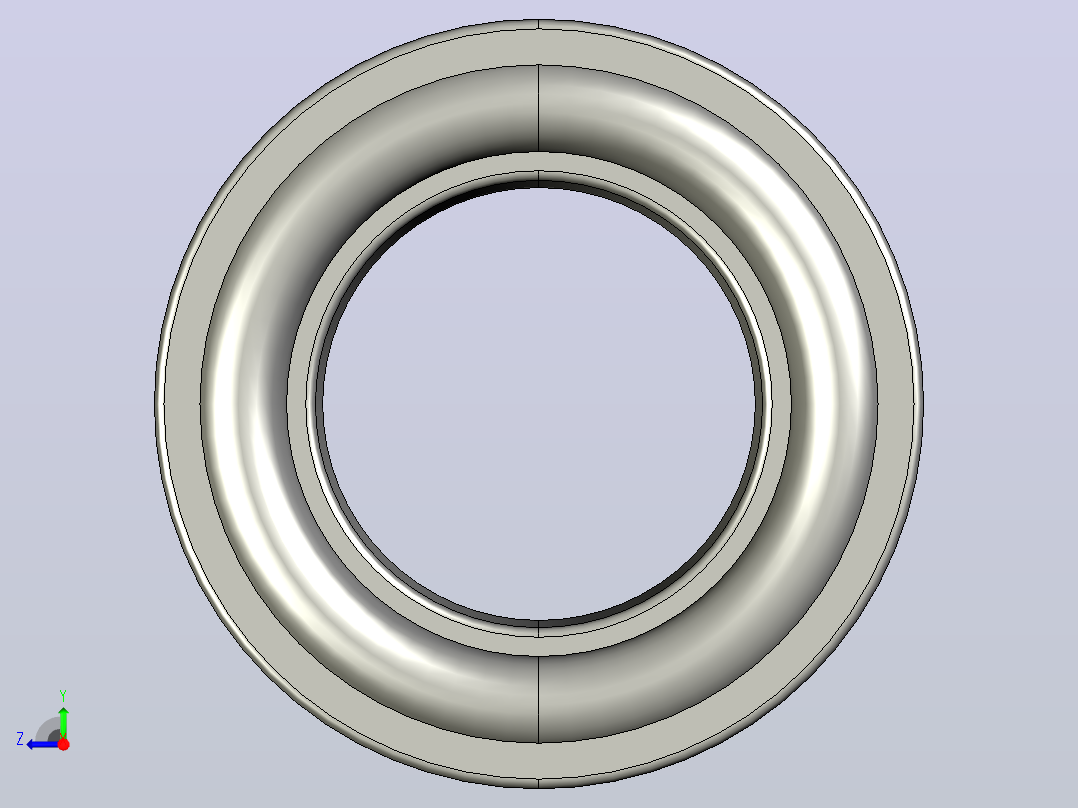 SKF自调心球轴承ball_bearing_2218_k_0右视图