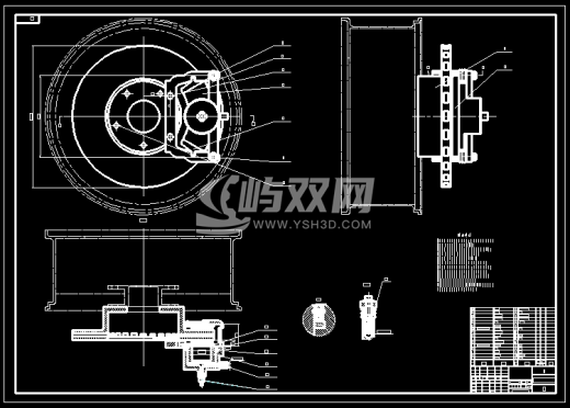 M1375-浮钳盘式制动器（sw16+catia+说明书）缩略图