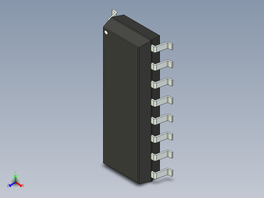 106x SOIC 封装（小外形集成电路）SOIC254P1016X350-16N