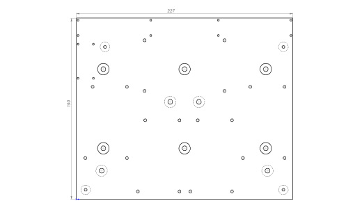 数控单元安装设计(CNC 5Axis控制器);4 个 TB6600 4.5A 驱动器单元3 转换费;2 个风扇 8015缩略图