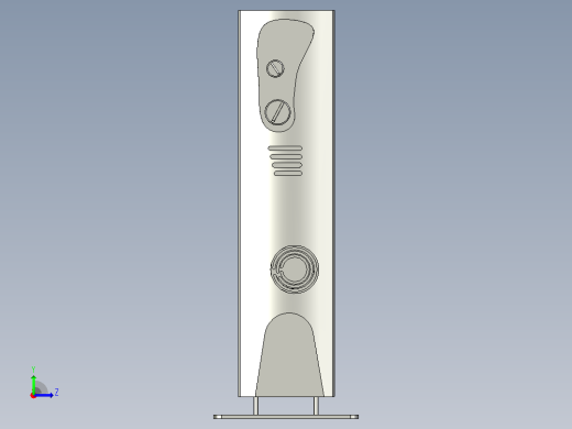 风扇油加热器左视缩略图