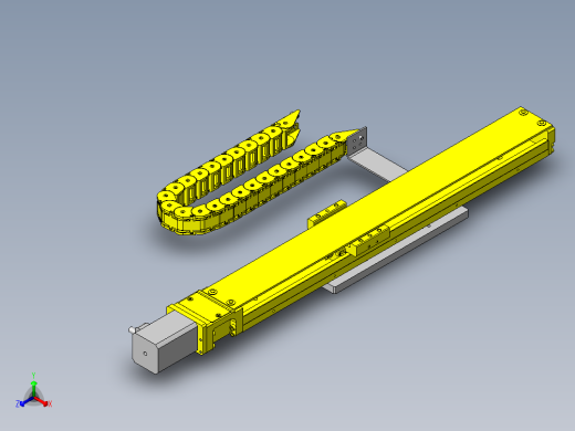 XY滑台正等轴测缩略图