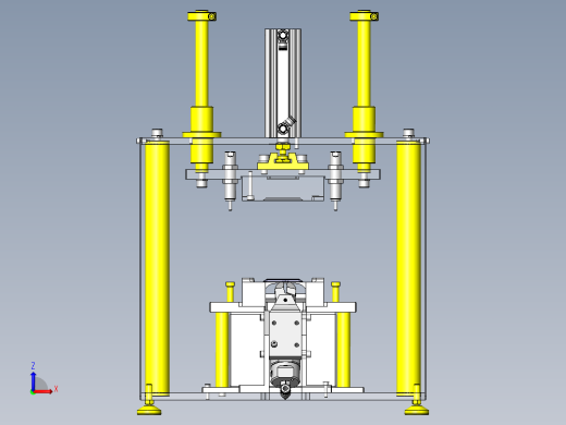 浇口剪钳机构前视缩略图