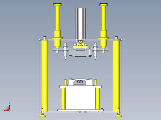 浇口剪钳机构后视缩略图
