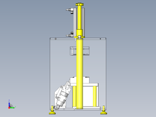 浇口剪钳机构右视缩略图
