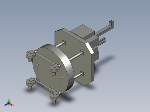 超大型工件测量装置设计（cad+pro+说明书）